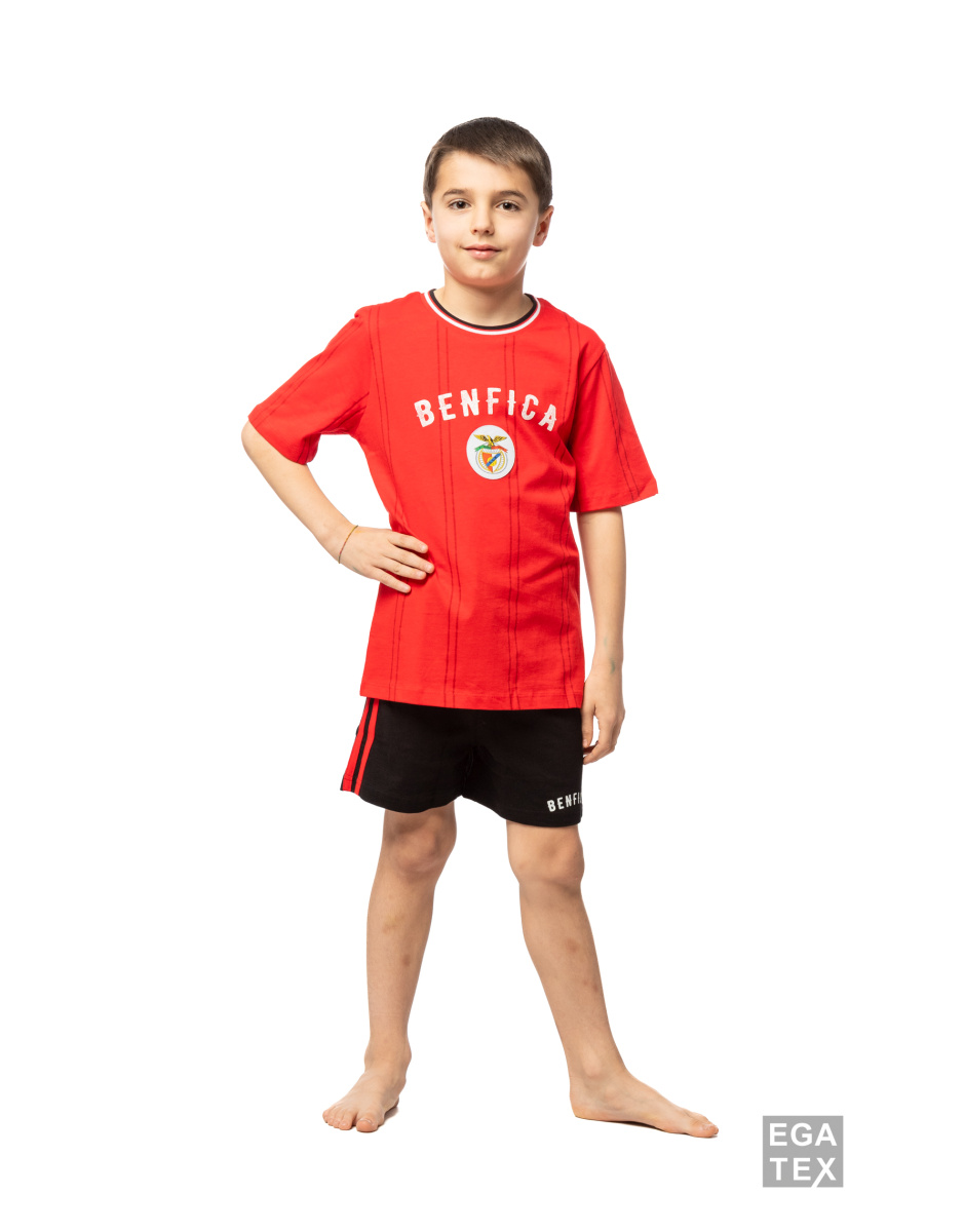 Pijama calções Benfica equipamento infantil