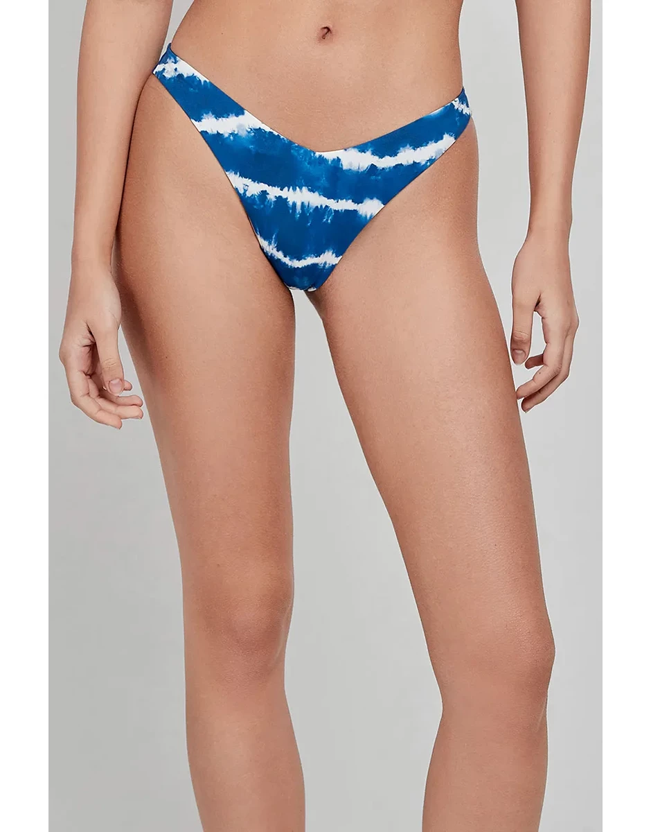 Cueca biquini corte V estampado