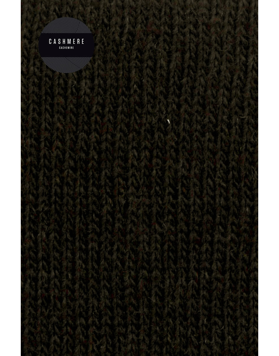 Meias de Cashmira/Lã lisos de punho roulé Punto Blanco