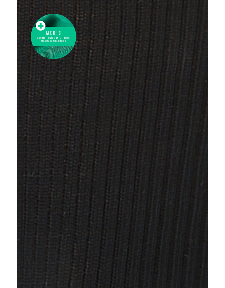 Meias Medicinais de algodão mercerizado canelado Punto Blanco