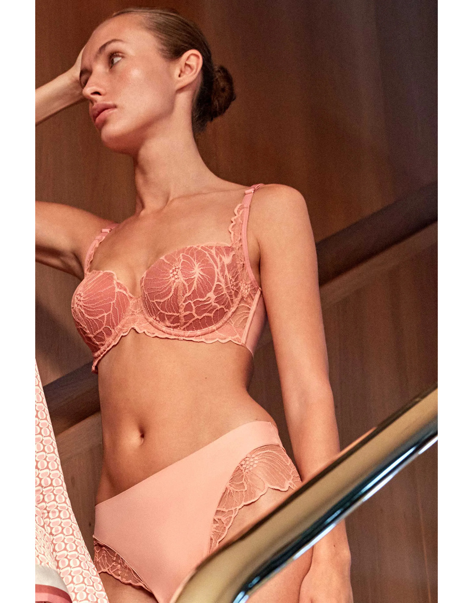 Soutien redutor renda floral