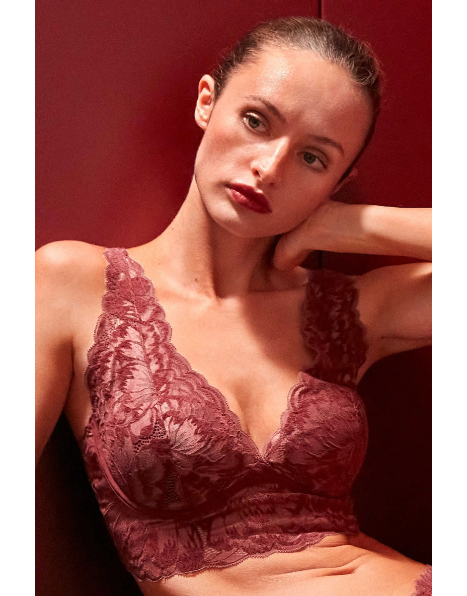 Soutien Bralette Granate