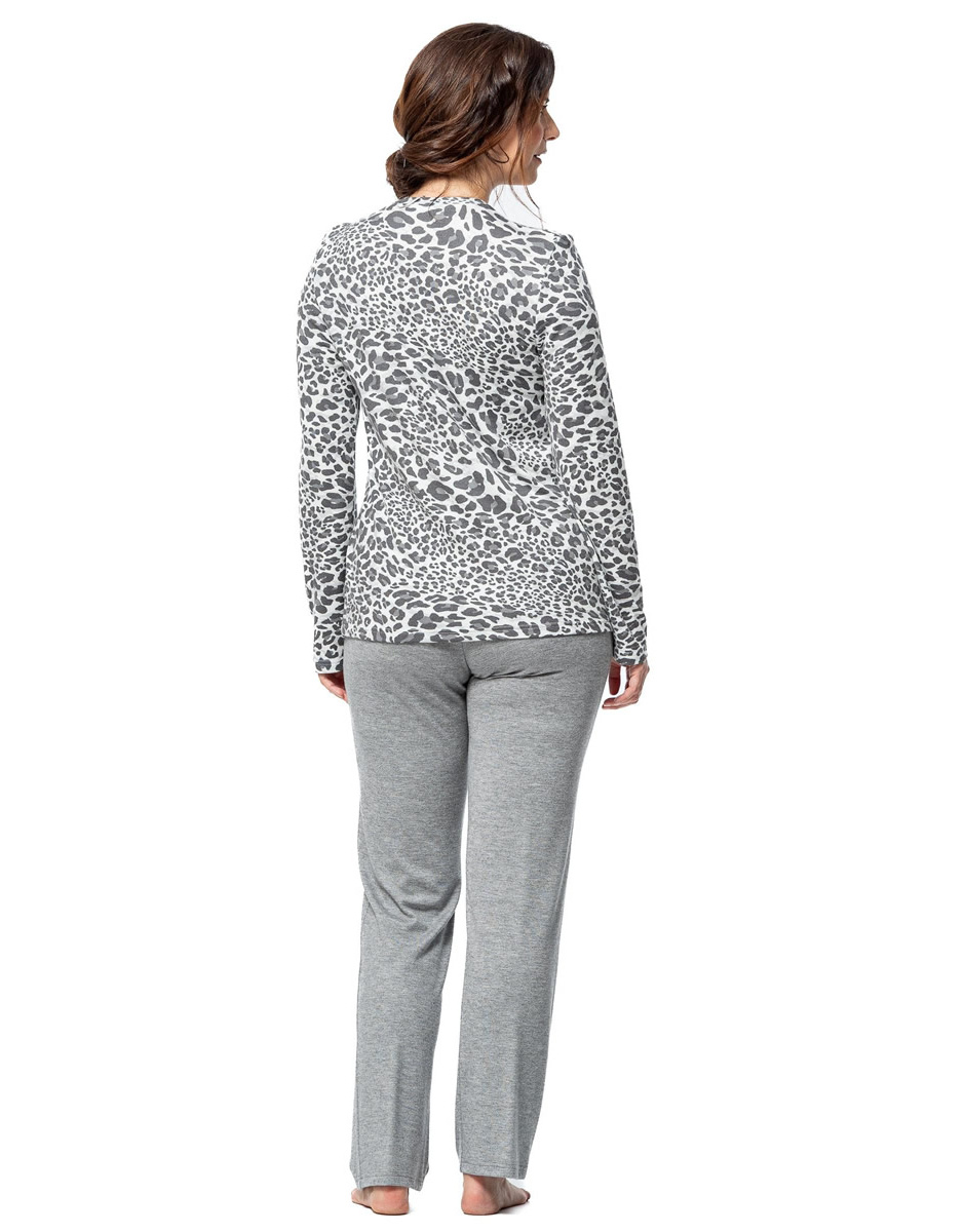 Pijama Tigre Cinza Egatex