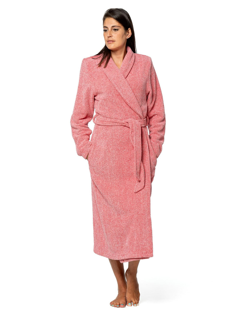 Robe laranja salmão Egatex