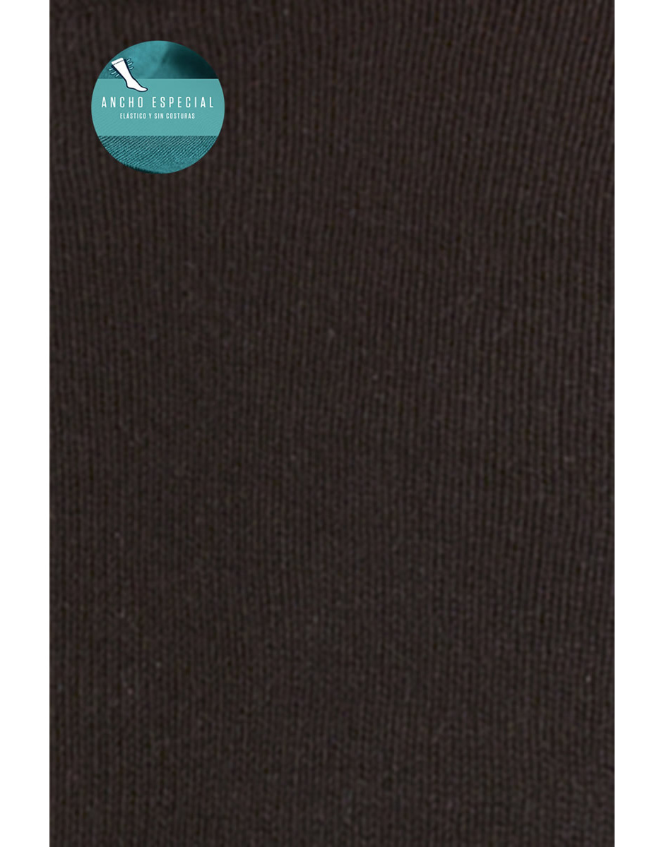 Meias de algodão lisos – Largura especial Punto Blanco